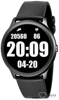 Smartwatch Rubicon na czarnym gumowym pasku  RNCE61BIBX05AX (2).jpg